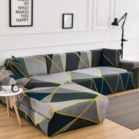 Couvre canapé d’angle extensible gray à partir de 39€