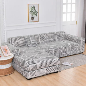 Housse de canapé en forme de L 4