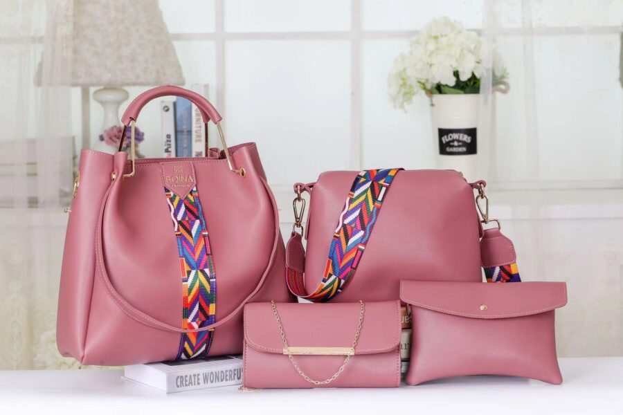 Faites vous plaisir avec ce joli ensemble de sacs à main de marque BQINA fashion.