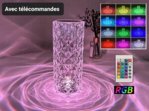 lampe de chevet avec commande tactile