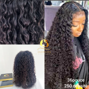 perruque tete complete Water wave